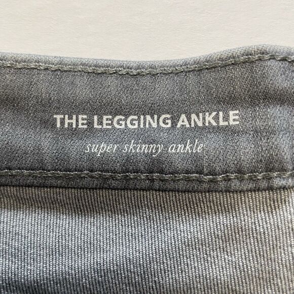 AG-ED Adriano Goldschmied Jeans Women’s 31R Gray The Legging Ankle Super Skinny - Picture 9 of 12
